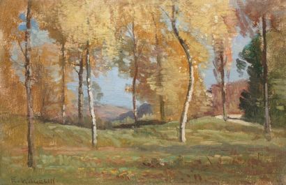 null WEGELIN Emile, 1875-1962

Trees - Village of Patornay in the Jura, 1923

two...