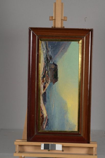 null CALES Pierre, 1870-1961

Coucher de soleil sur la vallée de l’Isère, 1914

huile...