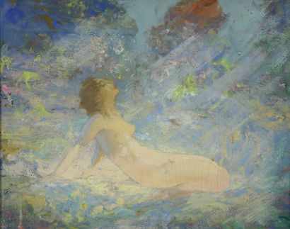 null CHMAROFF Paul, 1874-1950

The Sunbathing

oil on canvas (cracked and some restorations)

unsigned,...