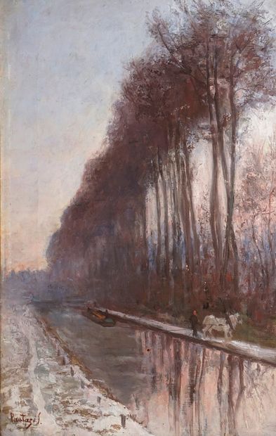 PANTAZIS Pericles, 1849-1884

Towpath in...
