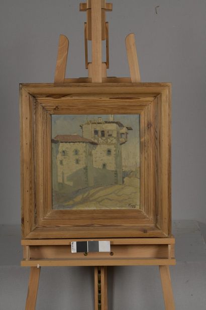null ASTERIADIS Agenor, 1898-1977

House, 9-25

oil on thin cardboard (some traces...