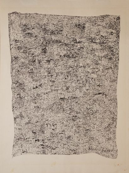 null LONNÉ Raphaël, 1910-1989

Sans titre, mai 1971

plume et encre de Chine sur...