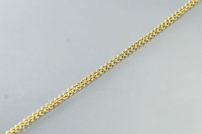 null Débris d'or jaune 18k (750) : chaîne.

Poids : 7.50 g.