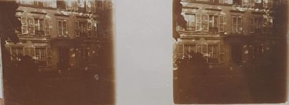 null Photography, stereoscopic camera, viewer. Set consisting of a hand-cranked stereoscopic...