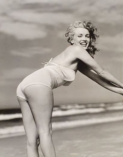 null Photographie. André de DIENES (1913-1985). Marilyn Monroe. Circa 1949. Tirage...