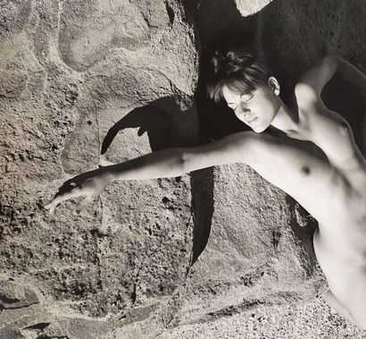 null Photographie. André de DIENES (1913-1985). Femme Nue allongée. Circa 1960. Tirage...