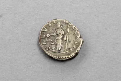  Empire Romain. Marc Aurele (161-180) 
Dernier d'argent frappé à Rome. 
Revers :...