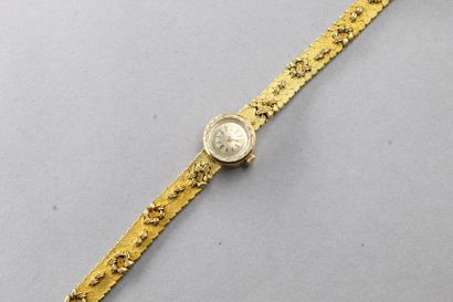 LUZ 
Ladies' wristwatch in 18k (750) yellow...