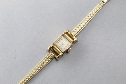 Ladies' wristwatch, case in 18k (750) yellow...