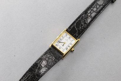 BULOVA 
Lady's wrist watch in gold-plated...