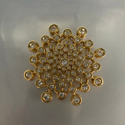 null SWAROVSKI Jeweler's collection

Star brooch in gilded metal. 

Diameter: 6.50...