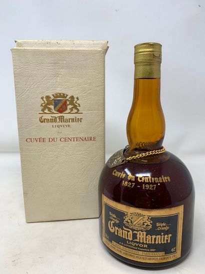 null 1 bouteille LIQUEUR "cuvée du centenaire", Grand-Marnier (étui)