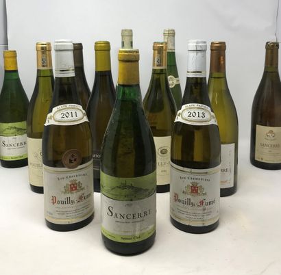 null 12 bouteilles VINS DE LOIRE (Pouilly-fumé, Sancerre, Menetou)