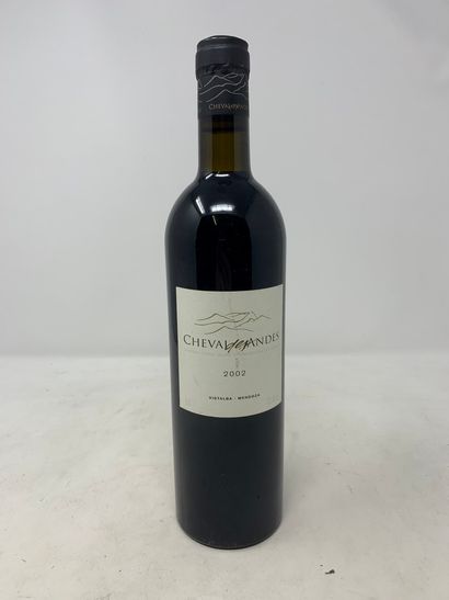 null 1 bouteillle MENDOZA Cheval des Andes 2002