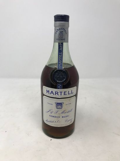 null 1 bouteille COGNAC "Cordon Bleu", Martell (elt, MB)