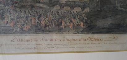 null François Aloys Müller (1774-1816) d'ap.

The Attack on the Saingen Bridge and...