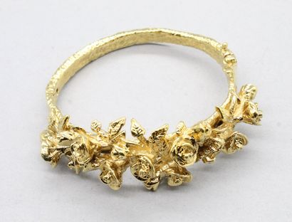 null Michel AUDIARD (1951- )

Bracelet articulé en bronze à cire perdue doré à décor...
