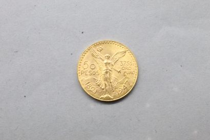 null Pièce en or de 50 Pesos (1821-1947)

TTB à SUP.

Poids : 41.6 g.