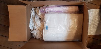 null Linen sheet and blanket set