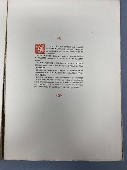 null HUGO Victor

Cinq poèmes, ornés de trente-cinq compositions (A. Rodin, E. Carrière,...