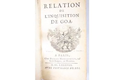 null INQUISITION. - [MARSOLLIER (l'abbé Jacques)]. Histoire de l'Inquisition et son...