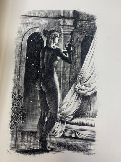 null APULEE, Psychée, burins de C.-P. JOSSO, Aux dépens de l'artiste, Paris, 1954...
