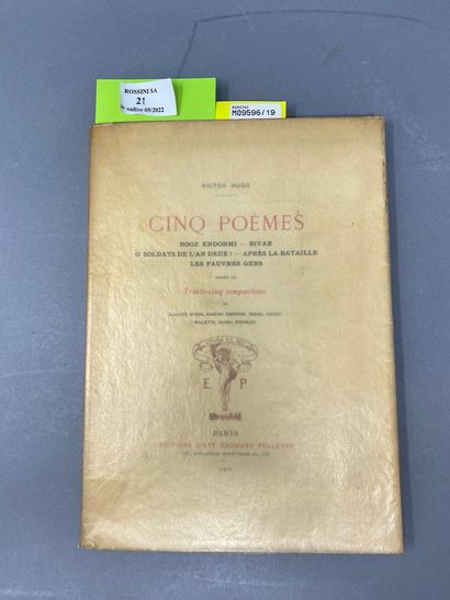 null HUGO Victor

Cinq poèmes, ornés de trente-cinq compositions (A. Rodin, E. Carrière,...