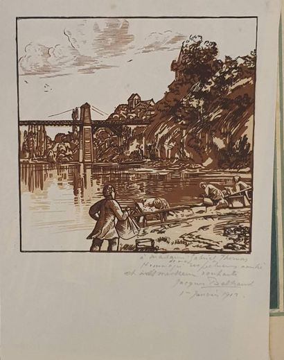 null BELTRAND Jacques (1874-1977)

Set of eleven prints (woodcuts, lithographs, state...