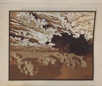 null BELTRAND Jacques (1874-1977)

Set of three woods :

- Gros temps à Belle-Ile,...