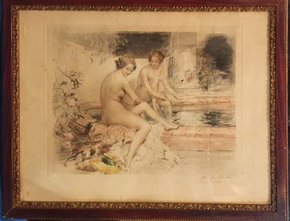 CALBET Antoine (1860-1944)

Baigneuses,

gravure...