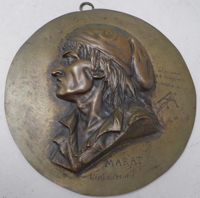 null BRISSON (XIX-XX)

Medal in bronze representing in high relief the left profile...