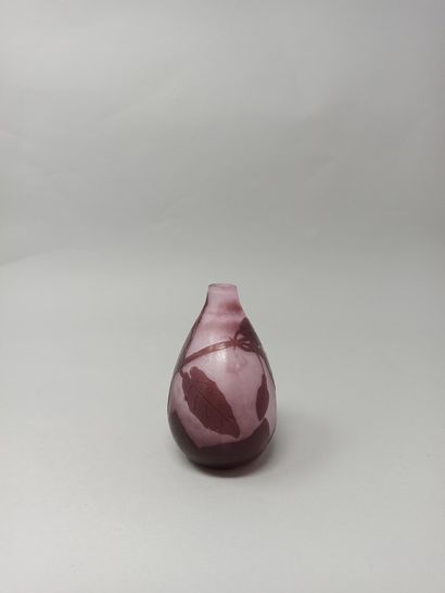 null GALLÉ (In the taste of)

Swollen vase with cut neck initially soliflore.

Proof...