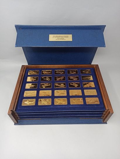null RECUEIL DE 100 MÉDAILLES SUR L'AVIATION

Bronze doré

"The Jane's Medallic Register...