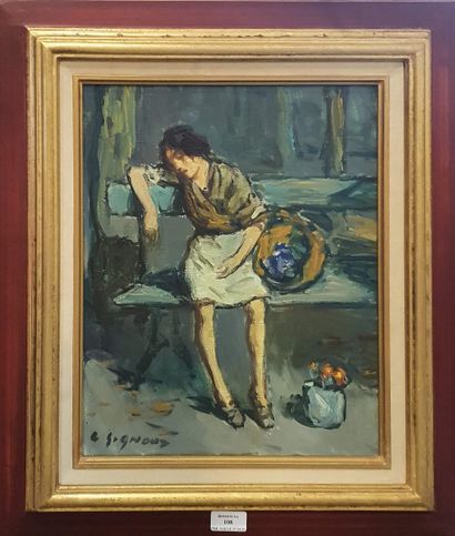 null GIGNOUX Ludovic (1882-?)

The exhausted flower seller,

oil on canvas, signed...