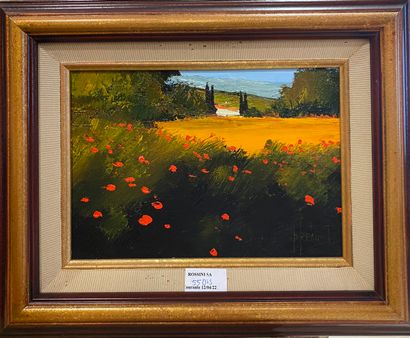 null REAULT Patrick (Born in 1955)

Flowered field,

Oil on canvas, signed lower...