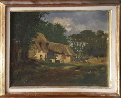 null JULLIEN Maurice (XIXth century)

Cottage, Havre, 84

Oil on canvas signed, located...