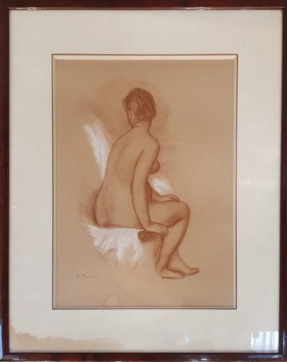 null RENOIR Pierre-Auguste, after

Seated Bather

Lithograph signed lower left in...