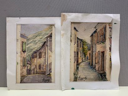 null LAURENT F (XIX-XX)





Village Street in the Mountains, 1883

watercolor on...