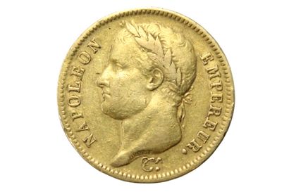 null NAPOLEON 1st 

40 Francs gold 1812 Paris

The Franc : 541/9. 

VG to TTB.