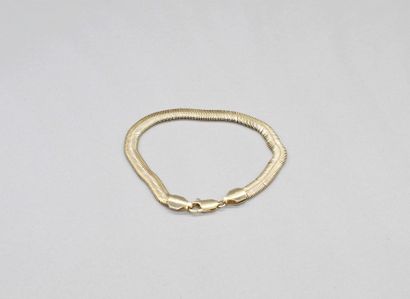 null 
Tubogas bracelet in metal.

Wrist circumference: approx. 19cm.

