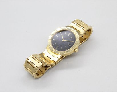 null BULGARI

Ref. BB 33 GGD 

No. P 107082

18K (750) gold bracelet watch. Round...