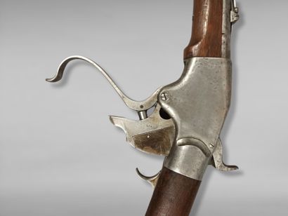 null Carabine SPENCER Modèle 1860 pour la Marine. Cal. 44.40.

Bon état mécanique...