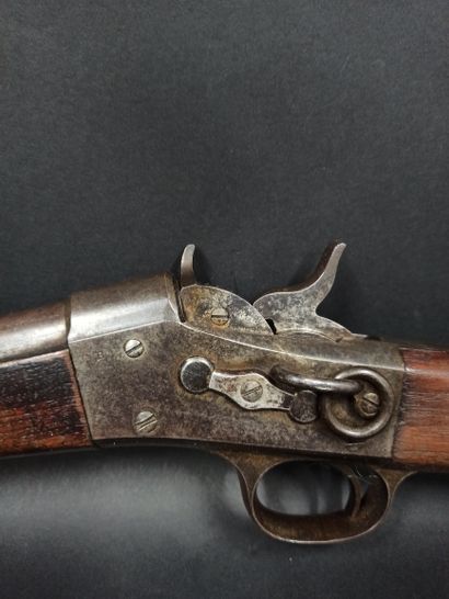 null REMINGTON ROLLING BLOCK rifle Cal 43.

Beautiful markings 3 NOV 1864 - APRIL...