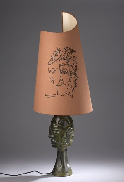 Jean MARAIS (1913 - 1998) 

Table lamp in...