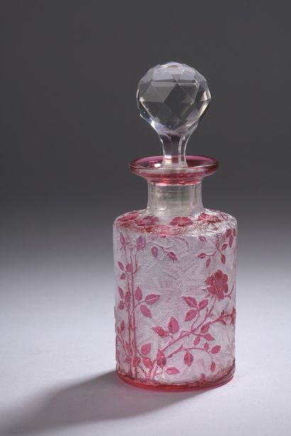 
BACCARAT

Bottle with tubular body and conical...