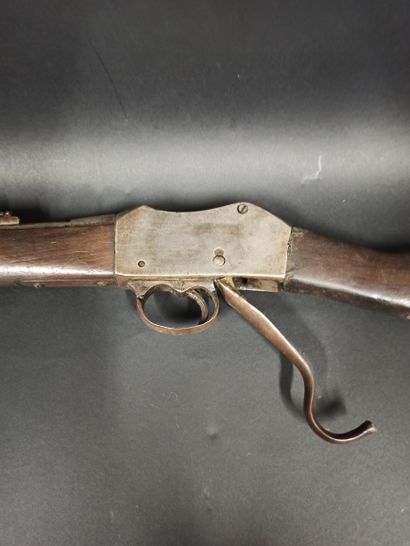 null Enfield rifle 1889.

Martini system with falling block. Markings. Active mechanism.

Barrel...