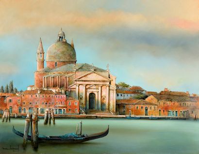 null CHAPAUD Marc, né en 1941

Île de la Giudecca, Venise

huile sur toile, signée...