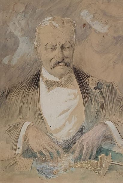 null THIRIAT Paul, XIXe-XXe siècle

Joueur en veine, Monte-Carlo

crayon noir, aquarelle...