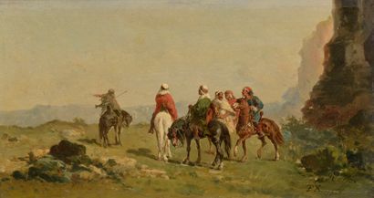 null RUEFF A., XIXe XXe siècle

Cavaliers orientaux, 1888

huile sur panneau (petites...