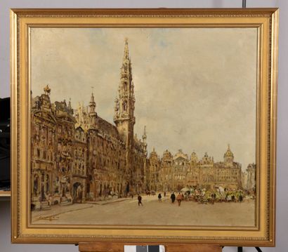 null VILLON Eugène, 1879-1951

Brussels, the Grand Place and the City Hall

oil on...
